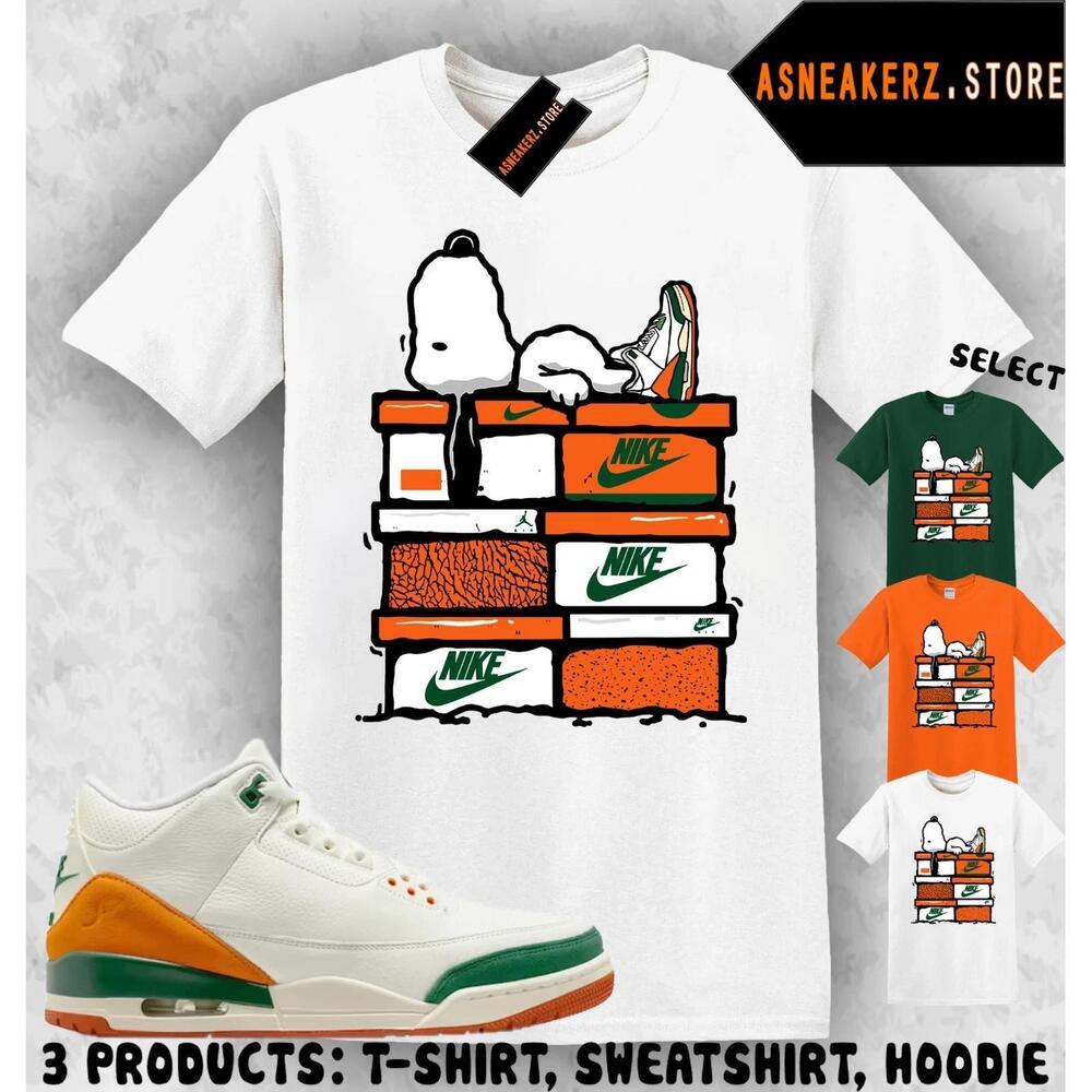 Shirt Match Solefly X Aj 3 Miami Matching Tee S Dog T-Shirt
